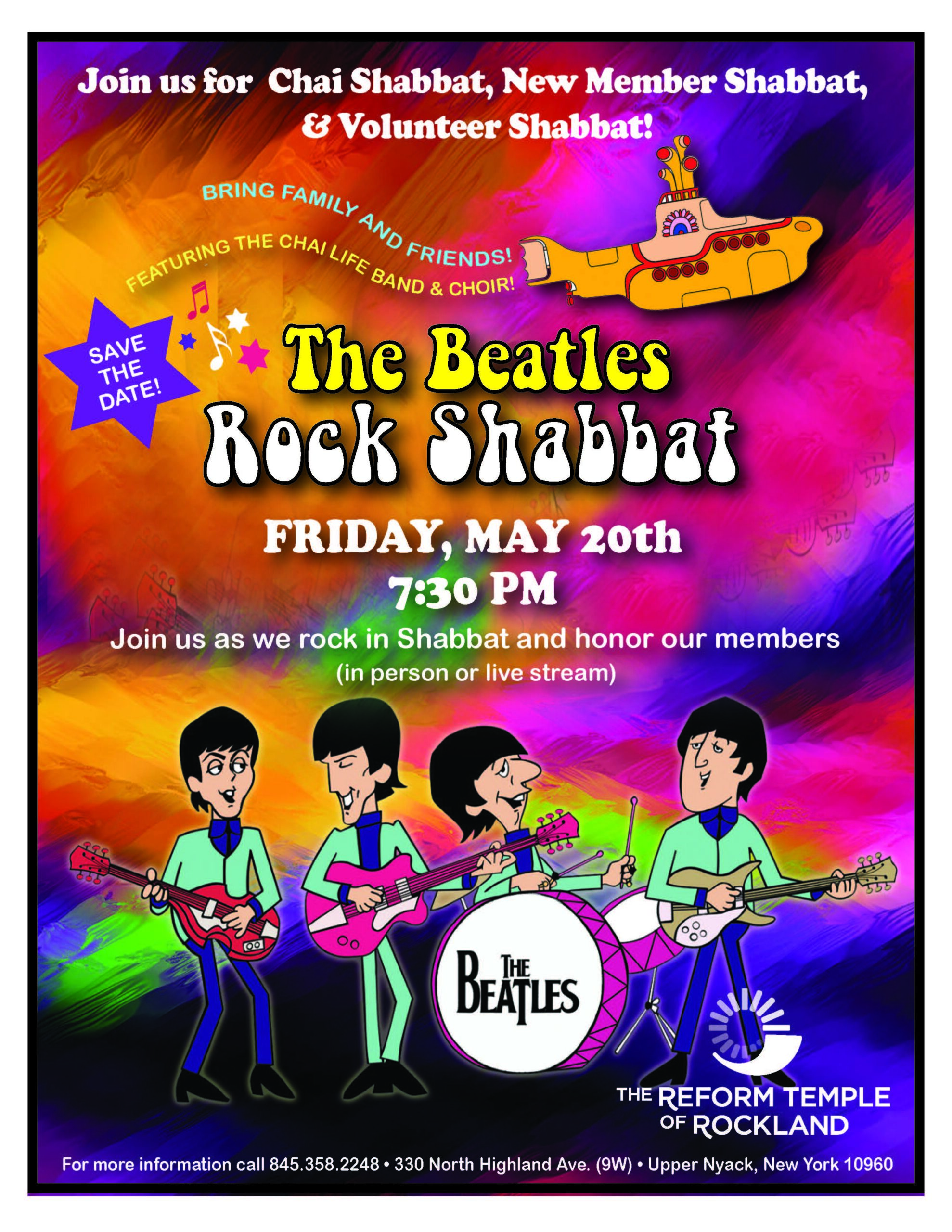 Beatles Shabbat 2022 Beatles Shabbat 2022