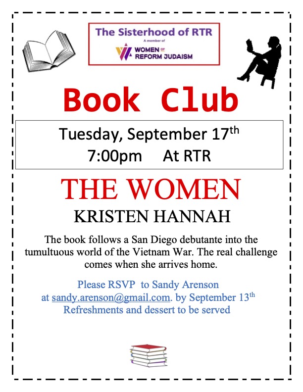 book club flyer sept 2024