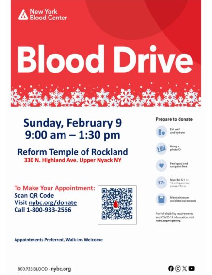 blood drive QR code